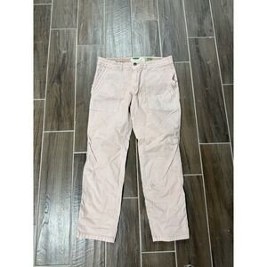 Anthropologie The Wanderer Pants Womens 28 Pink Utility Chino NWT